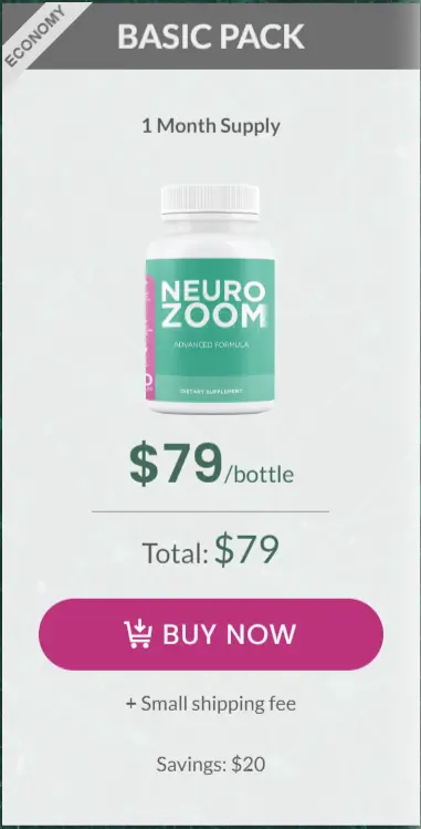 Neurozoom 1 Bottle