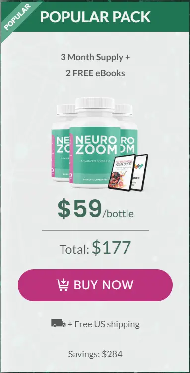 Neurozoom 3 Bottles