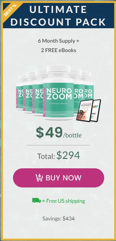 Neurozoom 6 Bottles